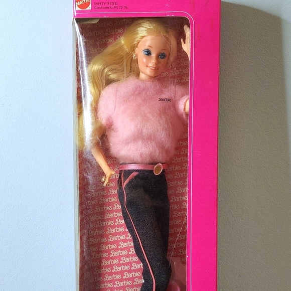 Barbie Fashion Jeans 1981 Year, Vintage Barbie Doll, Superstar Era - Picture 15 of 15